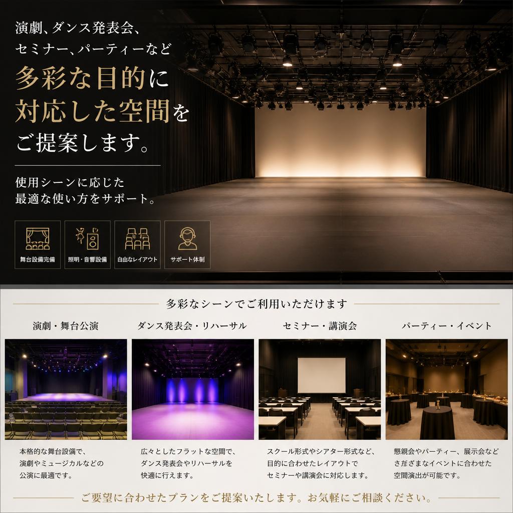 多様な用途で幅広く対応